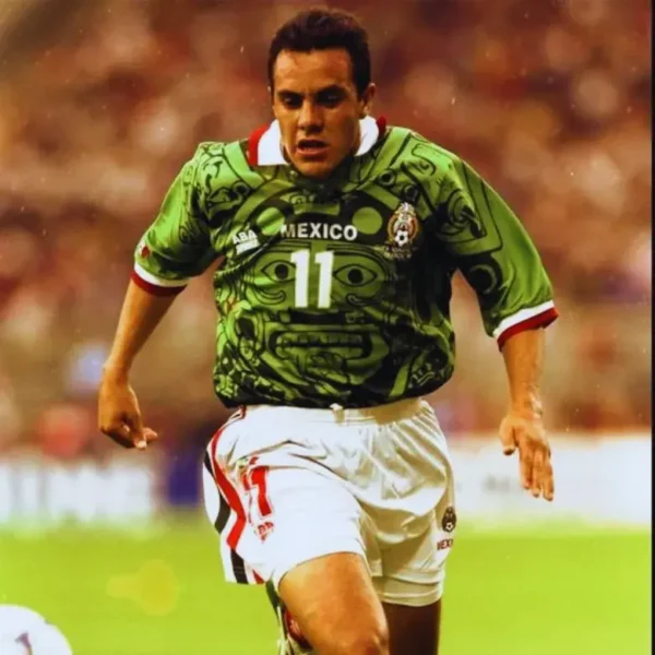 Cuauhtémoc Blanco en el mundial del 98